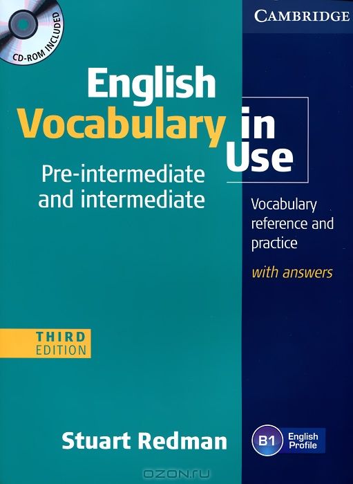 English Vocabulary in Use: Pre-Intermediate and Intermediate (+ CD-ROM)